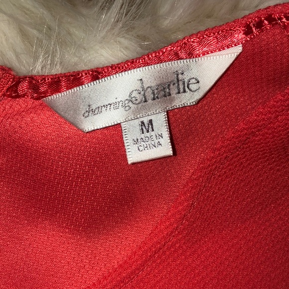 🌺Coral Charming Charlie Dress, NWT, Medium - Picture 2 of 4